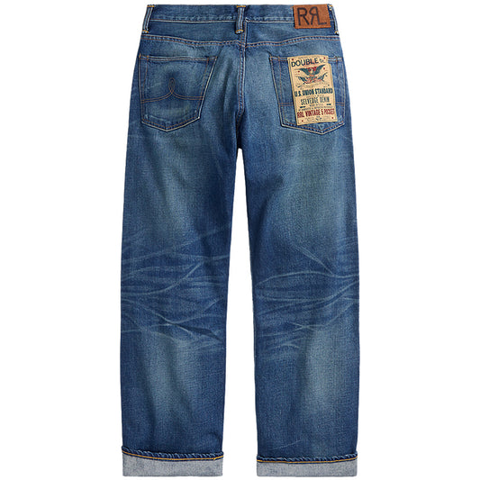 Double RL : VINTAGE 5-POCKET GRANDFALLS JEAN