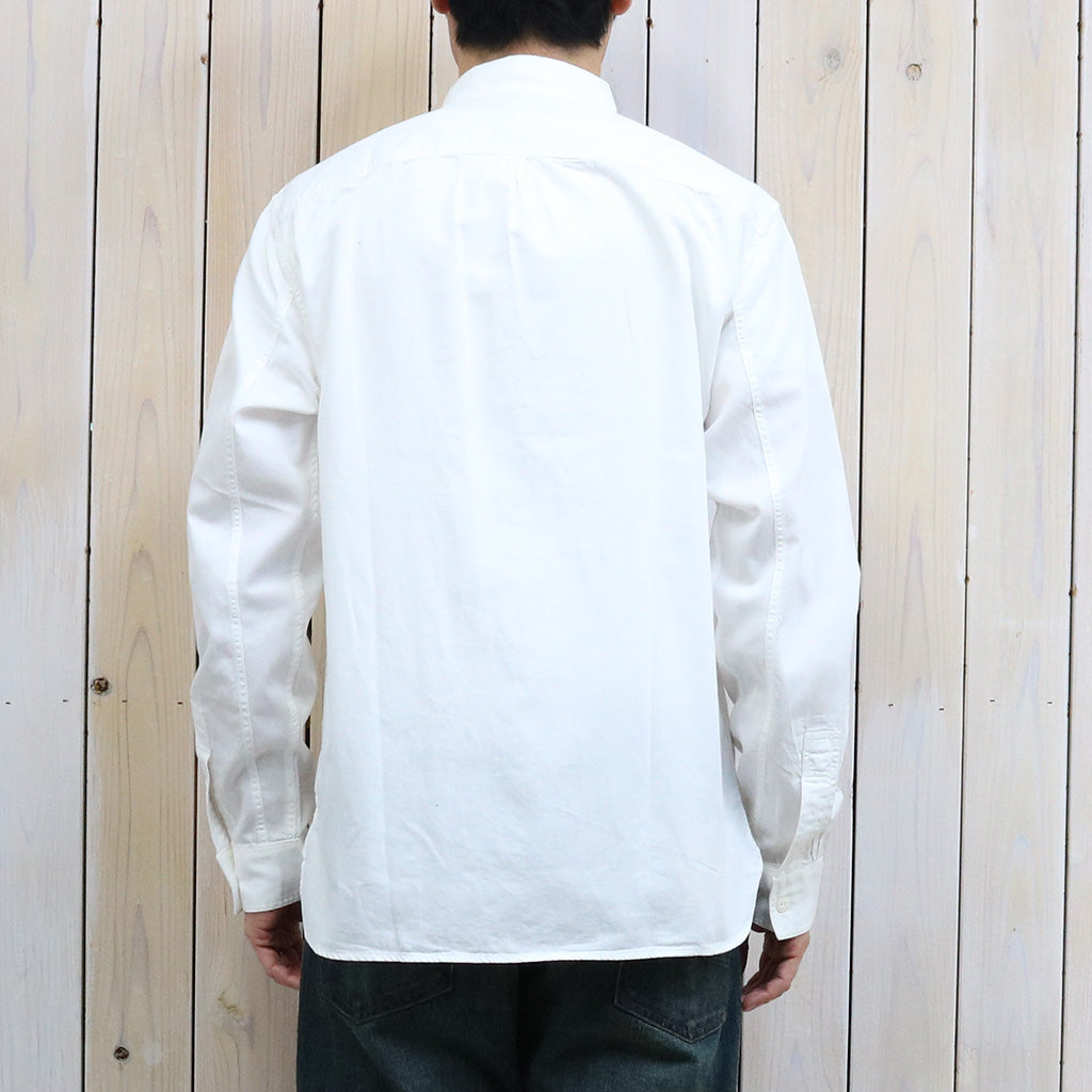 Double RL : TWILL WORK SHIRT (WHITE)