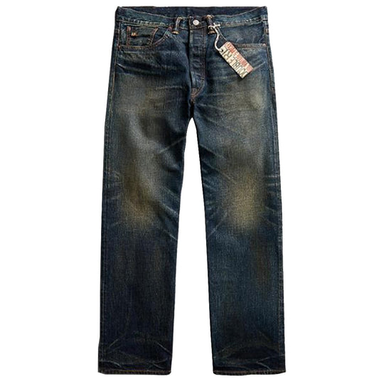 Double RL : VINTAGE 5-POCKET SELVEDGE JEAN (GIVINS WASH)