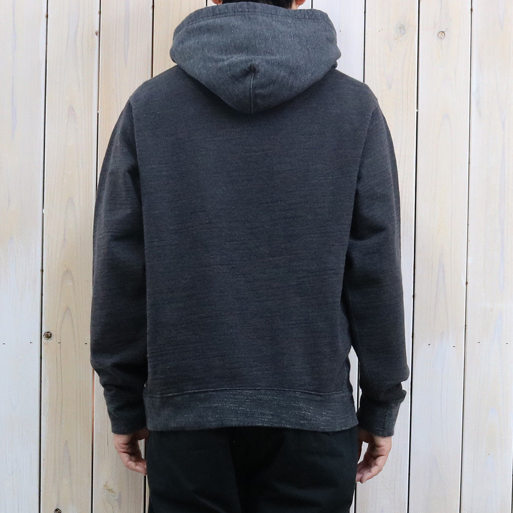 Double RL : FRENCH TERRY HOODIE (CHARCOAL)