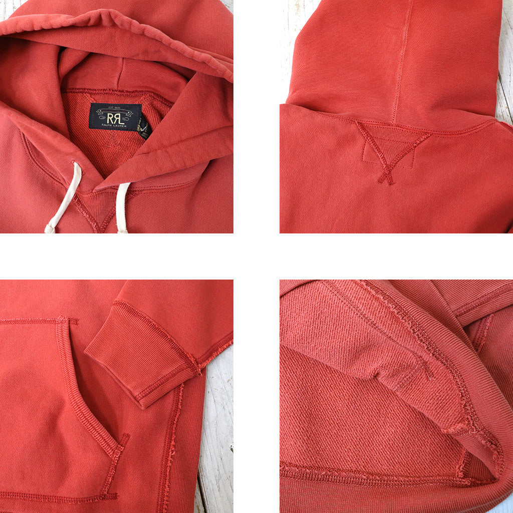 Double RL : RANCH BRAND HOODIE (NEW BRICK)