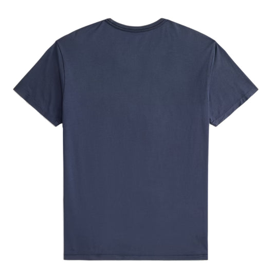 Double RL : RRL RANCH LOGO T-SHIRT (SEA BLUE)