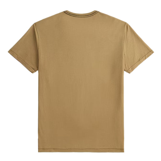 Double RL : RRL RANCH LOGO T-SHIRT (NEW TAN)