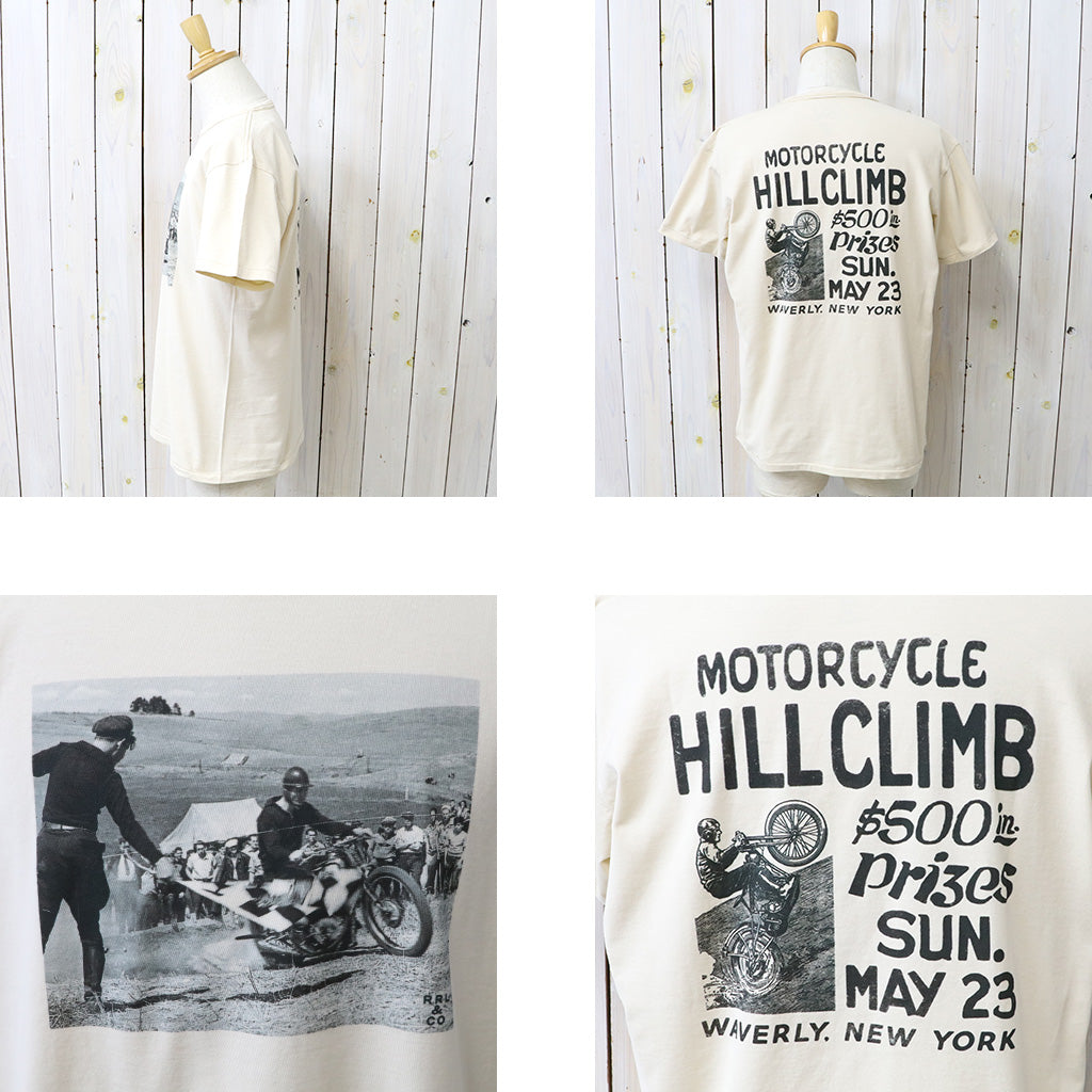 Double RL : JERSEY GRAPHIC T-SHIRT (PAPER WHITE)