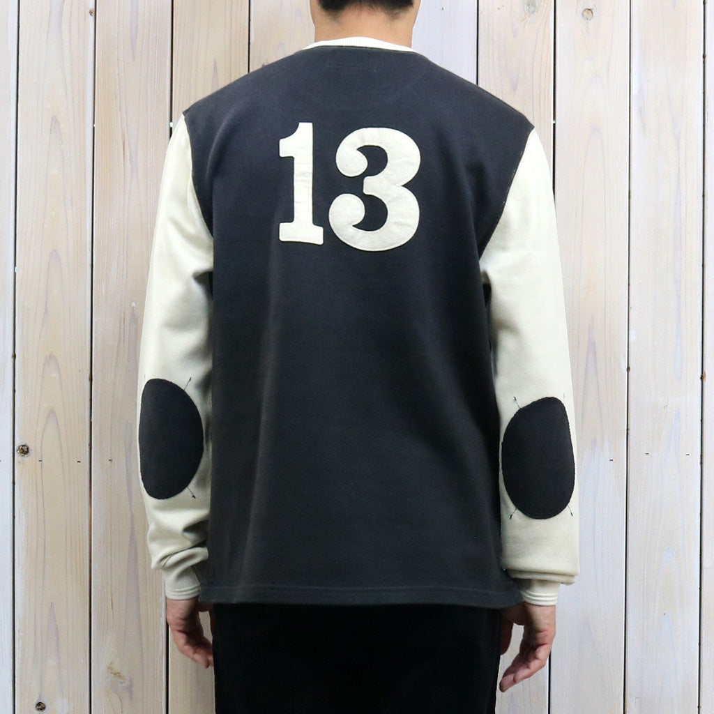 Double RL : LOGO 2TONE JERSEY T-SHIRT (FADED BLACK/MULTI)