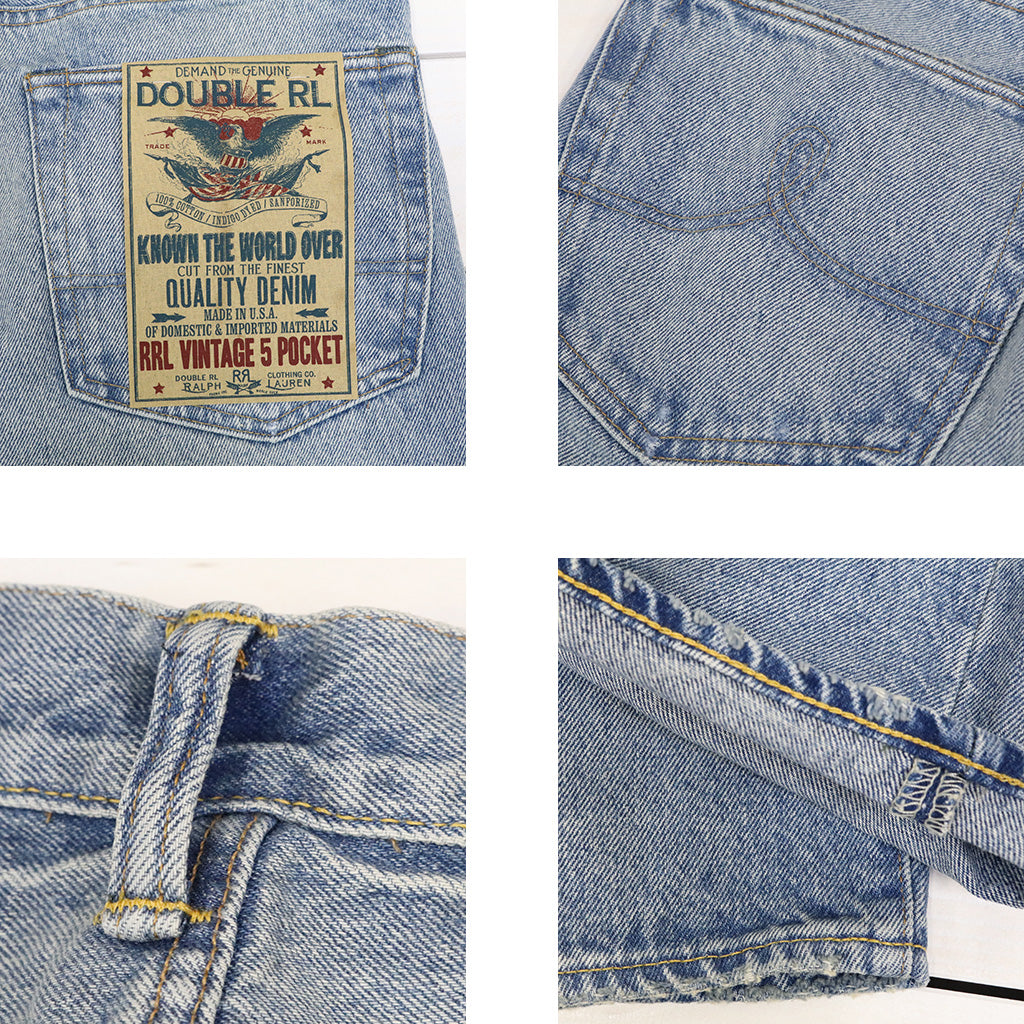 Double RL : VINTAGE 5-POCKET BRIDGEVIEW JEAN