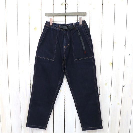 【SALE30%OFF】Gramicci『STRETCH DENIM LOOSE TAPERED RIDGE PANT』(ONE WASH)