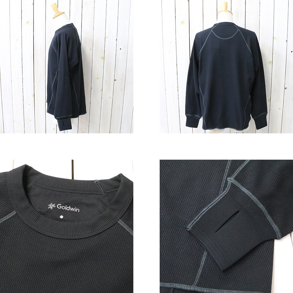 Goldwin : Flat Waffle Top (BLACK)
