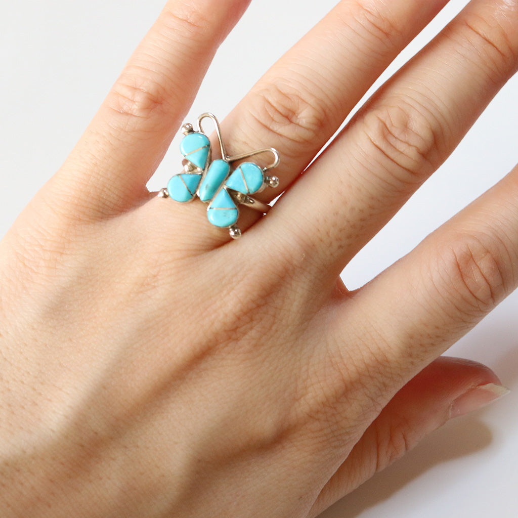 Indian Jewelry : Zuni Joann Cooeyate Ring