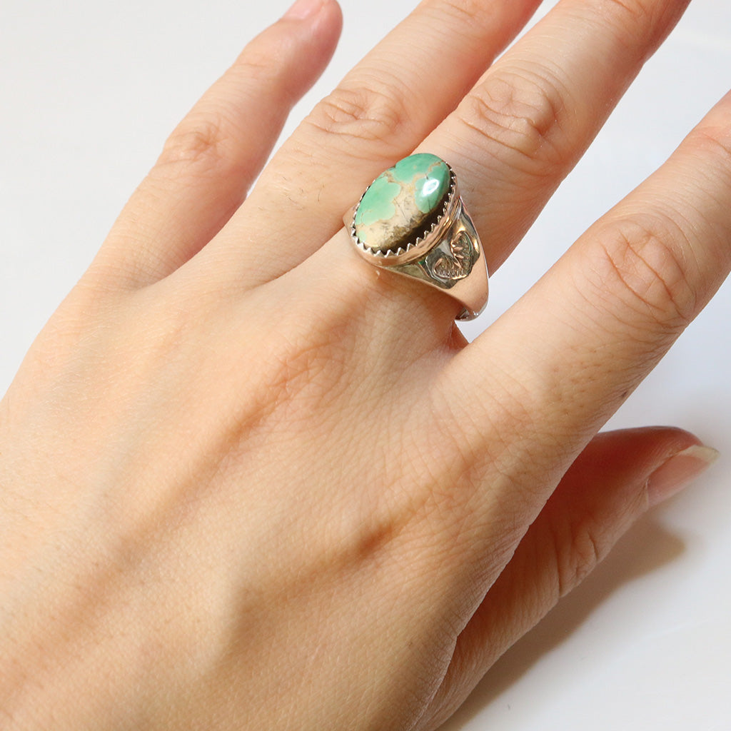 Indian Jewelry『Navajo Mary Lincoln Turquoise Ring』