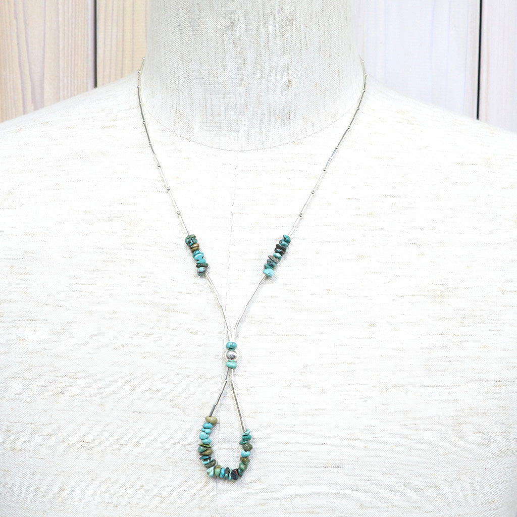 Indian Jewelry : Navajo Valarie Johnson Necklace(B)