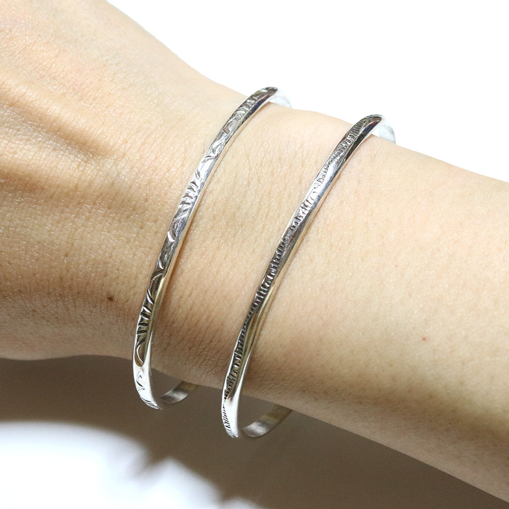 Indian Jewelry : Navajo Elaine Tahe Bangle(D)