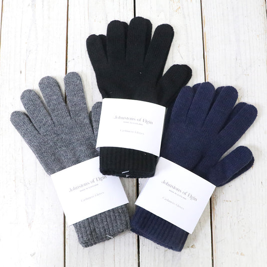 JOHNSTONS『Cashmere Jersey Gloves-HAY01001』