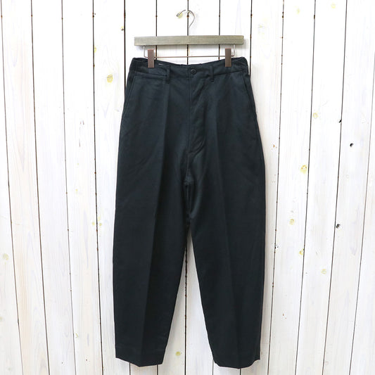 Kaptain Sunshine : Cotton Drill Wide Military Khakis (BLACK)