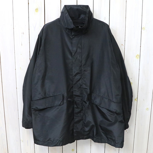 Kaptain Sunshine : Silk Poly Mil Coat (BLACK)