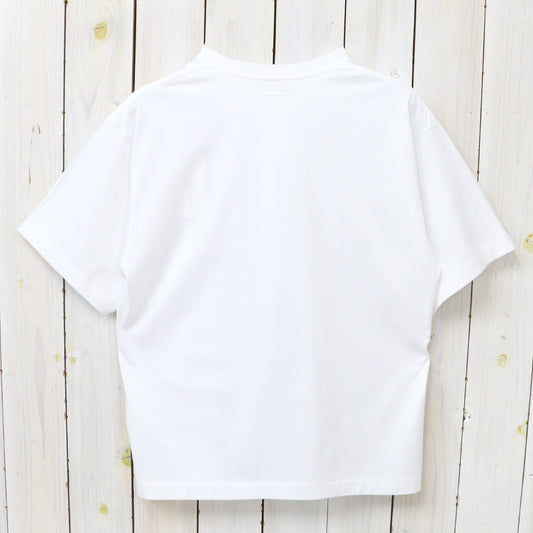 Kaptain Sunshine : Suvin Cotton Suede Tenjiku S/S Tee (WHITE)
