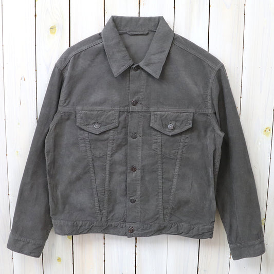 Kaptain Sunshine : Cotton Corduroy T-3 Jacket (GREY)