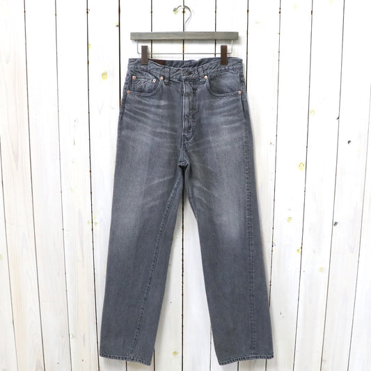 Kaptain Sunshine『Skate Shoecut Denim Pants』(BLACK VINTAGE WASH)