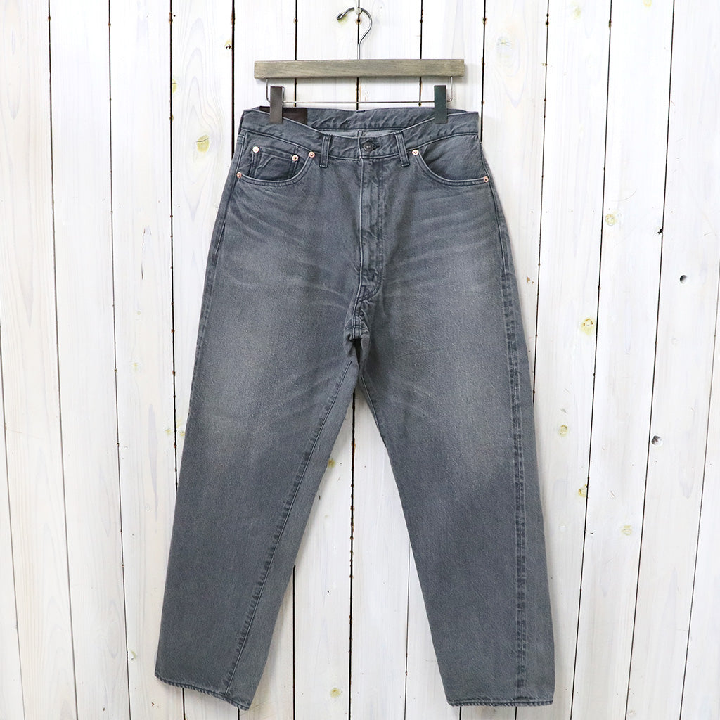 Kaptain Sunshine『5P Zipper Front Denim Pants』(BLACK VINTAGE WASH