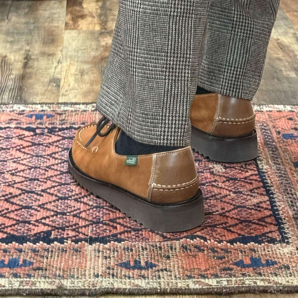 Kaptain Sunshine : Domingue Suede Made by PARABOOT (Camel)