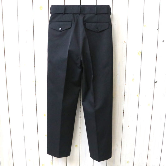 Kaptain Sunshine : Wool Cotton Chino Riviera Pants (BLACK)