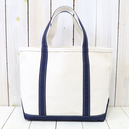L.L.Bean『Boat & Tote Bag-Open Top(Medium)』(Blue Trim)