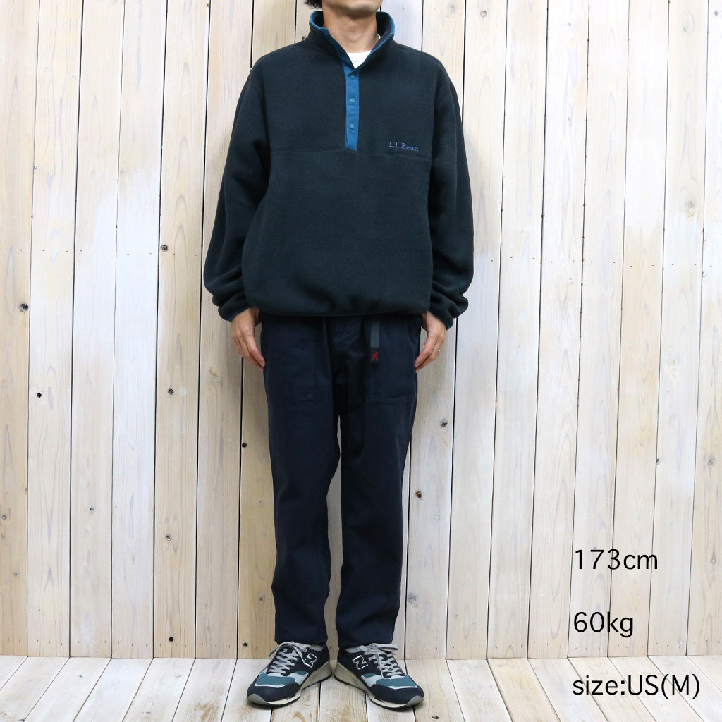 L.L.Bean『Classic Snap Fleece Pullover』(Black)