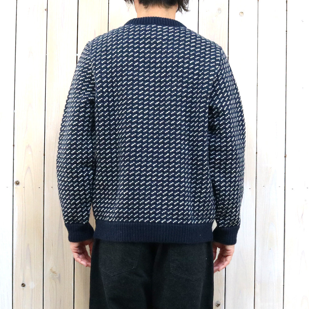 L.L.Bean『Norwegian Sweater』(Navy/White)
