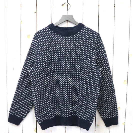 L.L.Bean『Norwegian Sweater』(Navy/White)