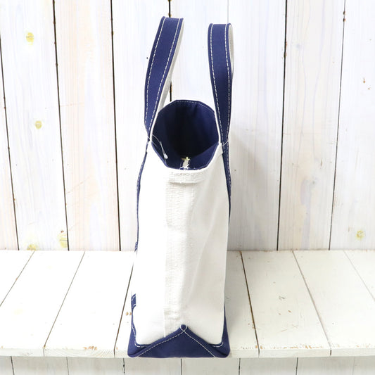 L.L.Bean : Boat & Tote Bag-Zip Top(Medium) (Blue)