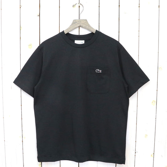 LACOSTE『ポケットTシャツ』(BLACK)
