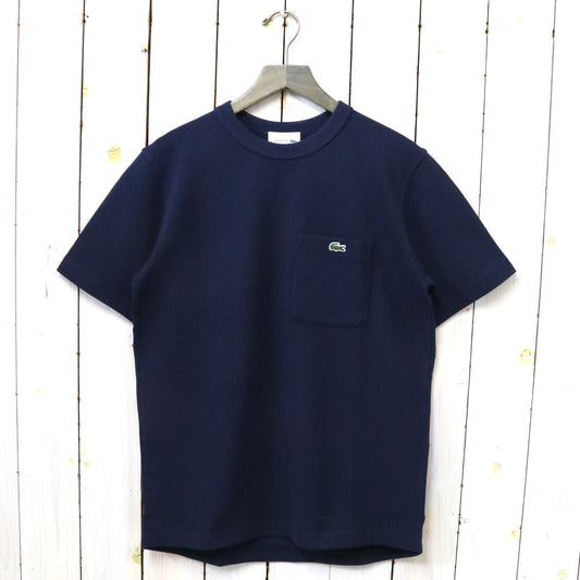 LACOSTE『BIG PIQUE ポケットTシャツ』(NAVY BLUE)
