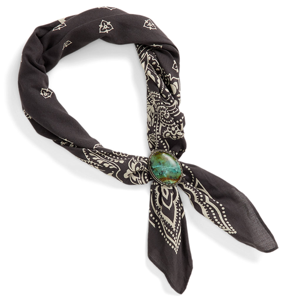 Double RL : TURQUOISE BANDANNA SLIDER