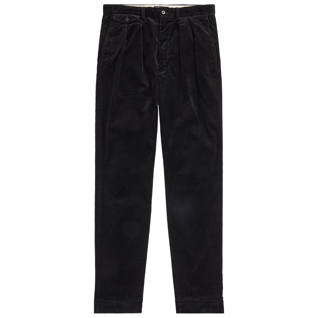 POLO RALPH LAUREN : RELAXED FIT CORDUROY WHITMAN CHINO PLEATED