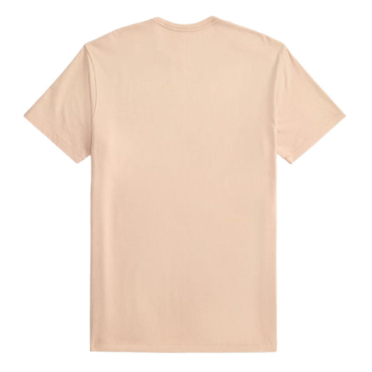 Double RL : COTTON HEMP GRAPHIC T-SHIRT (FADED PINK)