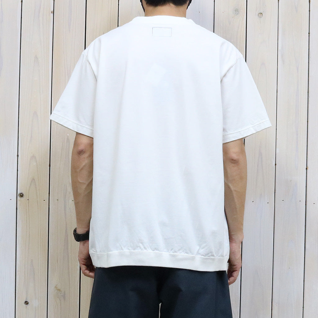 THE NORTH FACE PURPLE LABEL : High Bulky Pocket Tee (Off White)