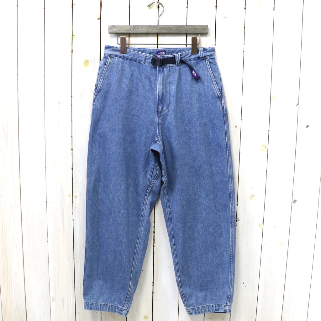 THE NORTH FACE PURPLE LABEL『Denim Wide Tapered Field Pants』(Indigo Bleach)