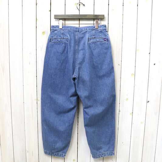 THE NORTH FACE PURPLE LABEL : Denim Wide Tapered Field Pants (Indigo Bleach)