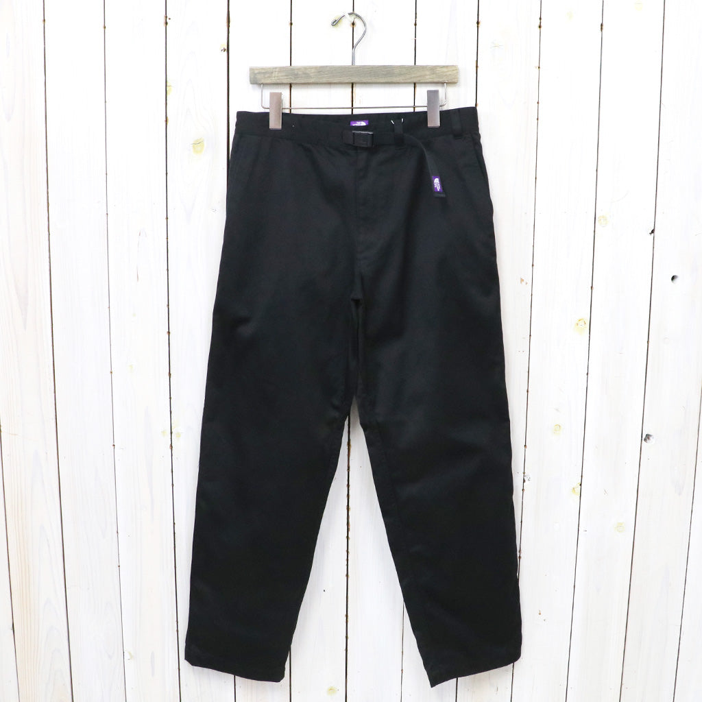 THE NORTH FACE PURPLE LABEL『Chino Straight Field Pants』(Balck)