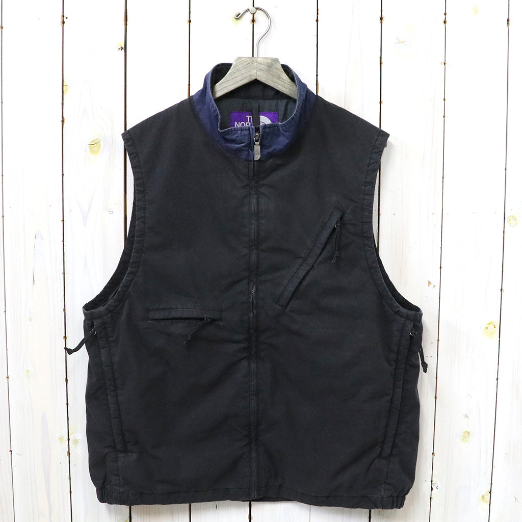 THE NORTH FACE PURPLE LABEL『Indigo Stroll Field Vest』(Black Fade)