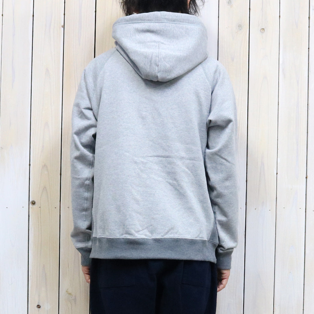 nanamica『Hooded Pullover Sweat』(Heather Gray)