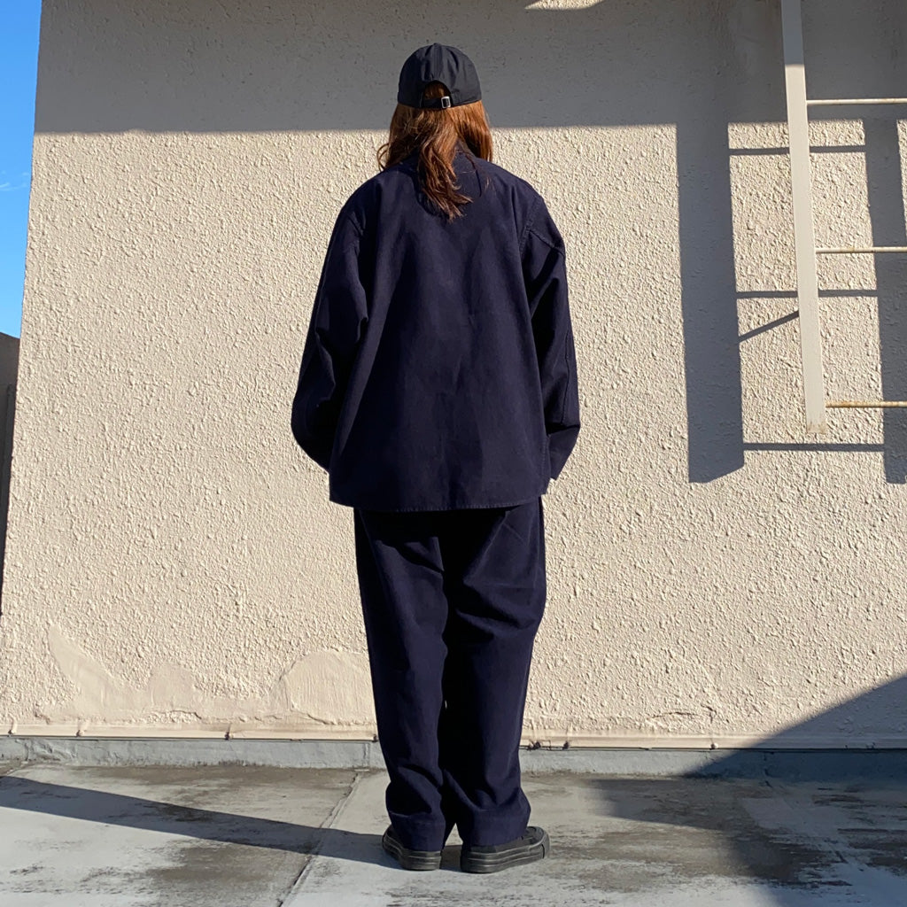 nanamica『Flannel ODU Pants』(Dark Navy)