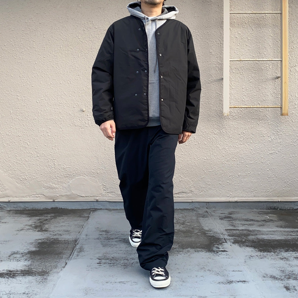 nanamica『Reversible Down Cardigan』(Black)