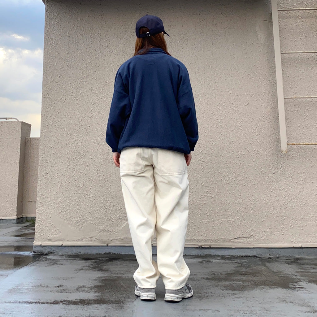 nanamica『Half Zip-Up Sweat』(Navy)