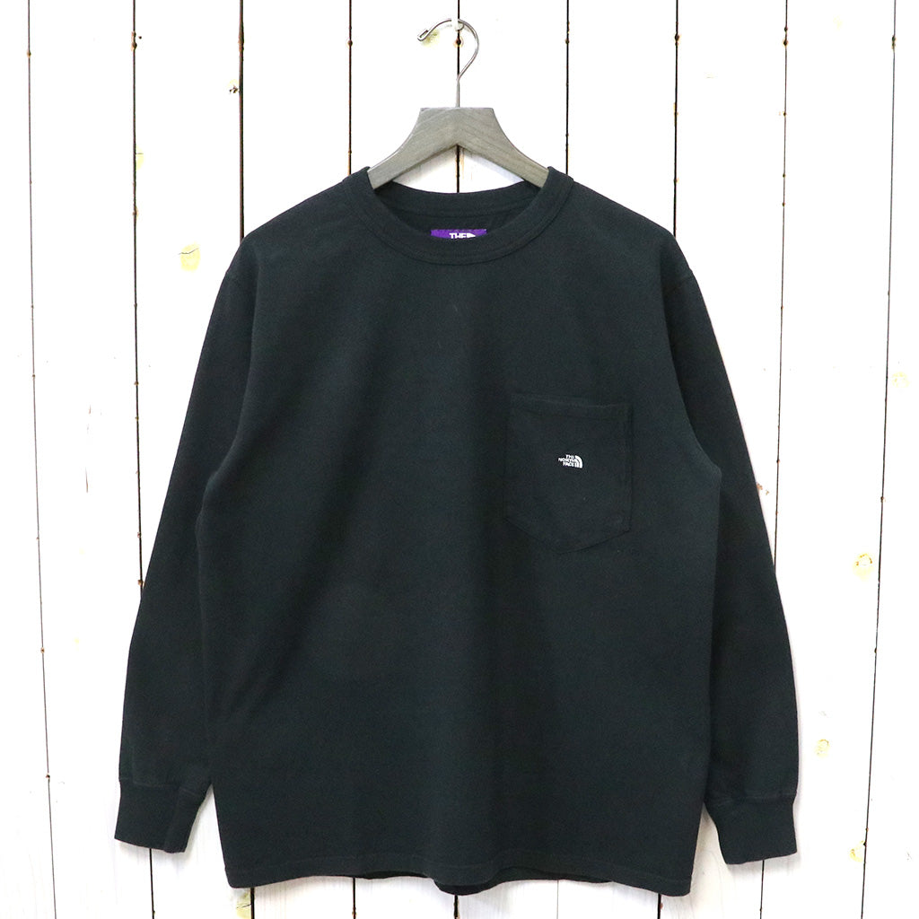 THE NORTH FACE PURPLE LABEL『7oz Long Sleeve Pocket Tee』(Black
