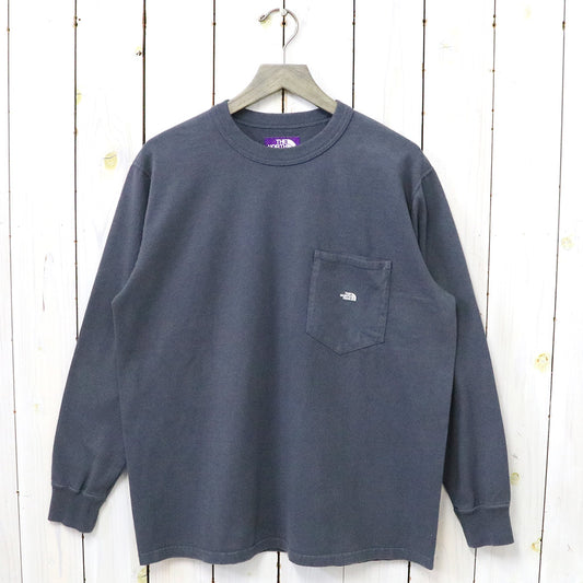 THE NORTH FACE PURPLE LABEL『7oz Long Sleeve Pocket Tee』(Asphalt Gray/Off White)