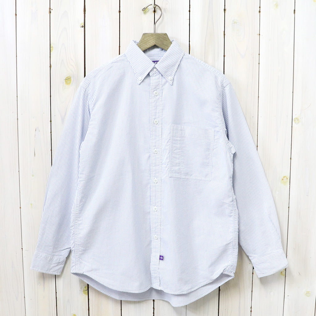 THE NORTH FACE PURPLE LABEL『Button Down Striped Field Shirt』(Sax)