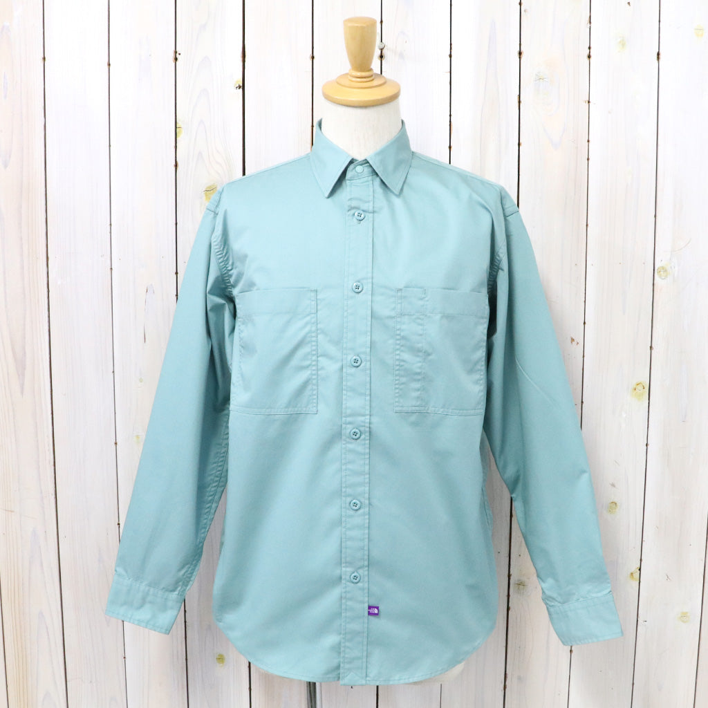 THE NORTH FACE PURPLE LABEL『Double Pocket Field Work Shirt』(Mint Green)
