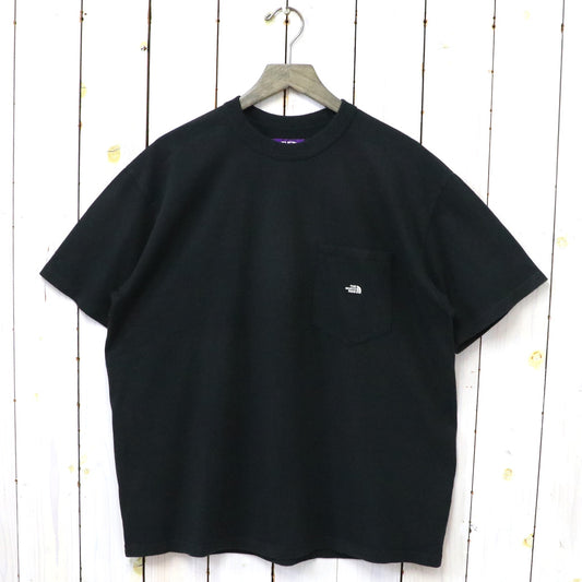 THE NORTH FACE PURPLE LABEL『7oz Pocket Tee』(Black/Off White)