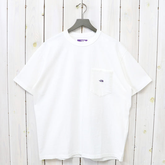 THE NORTH FACE PURPLE LABEL『7oz Pocket Tee』(Off White/Purple)
